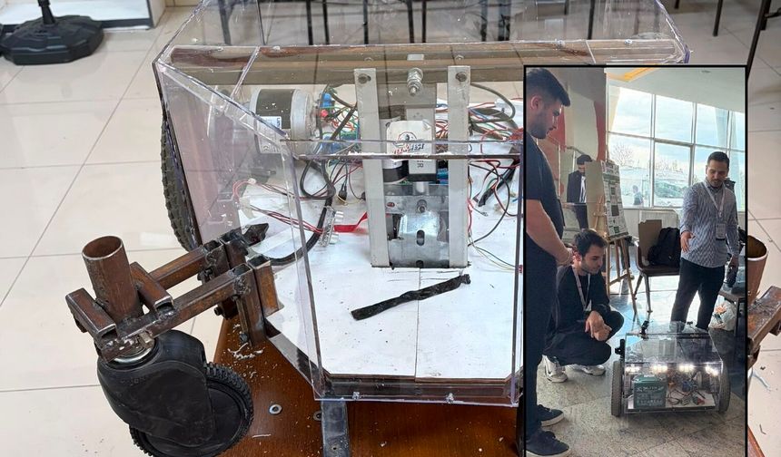 Sivas'tan bu araç TÜBİTAK 2242'de derece aldı