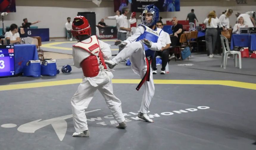 Sivas'ta Taekwondo Şampiyonası sona erdi