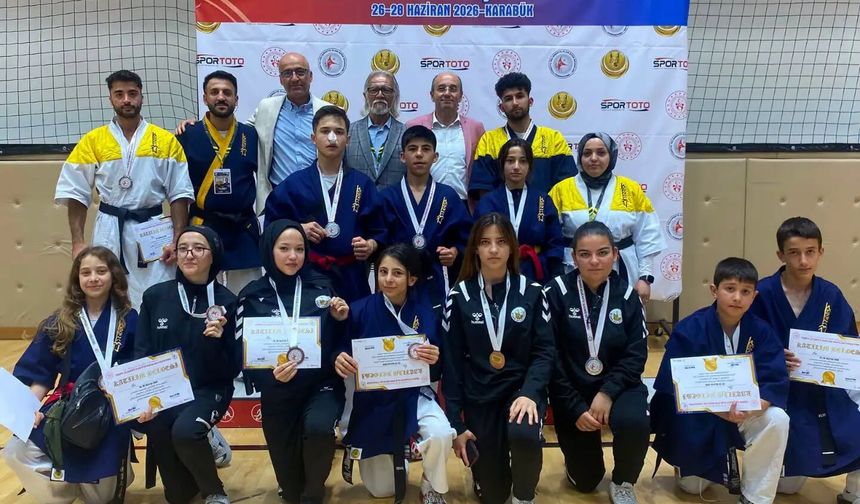 Sivaslı Sporculardan Sayokan Türkiye Şampiyonası'nda büyük başarı