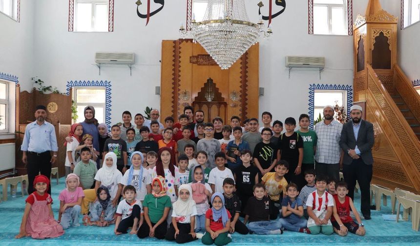 Sivas'ta Kur'an Kurslarında çocukların ilgisi sevindirdi