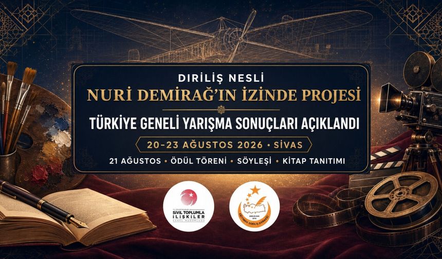 "Diriliş Nesli Nuri Demirağ'ın İzinde" Yarışmaları sonuçları açıklandı