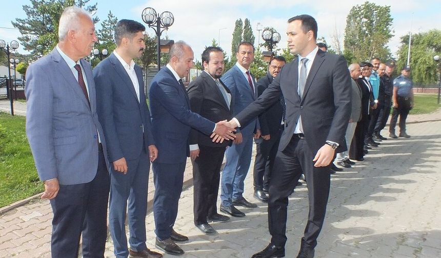 Ulaş Kaymakamı Avcı görevine başladı
