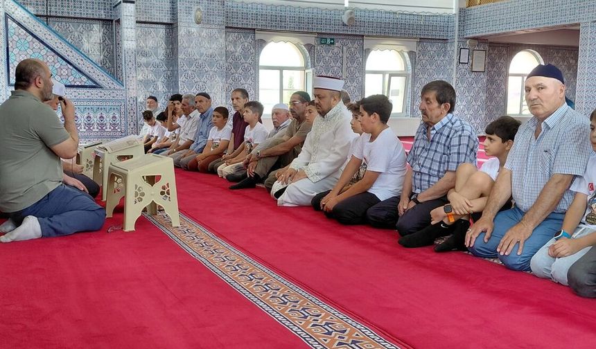 Ulaş'ta 15 Temmuz şehitleri için mevlit okutuldu