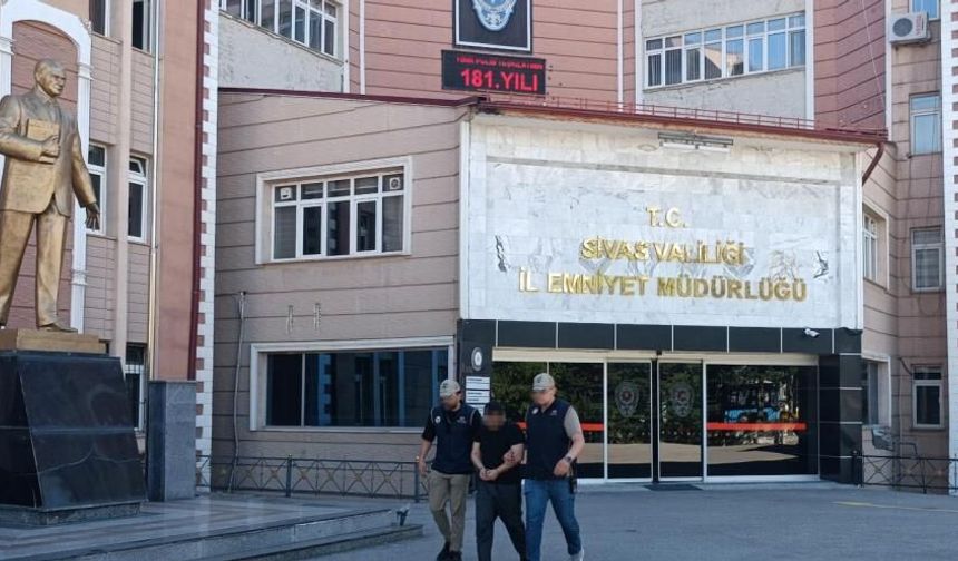 Sivas'ta FETÖ'den tutuklama