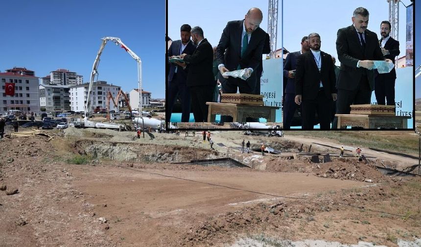 Sivas'ta 30 yapıdan oluşacak Siyer-i Nebi Külliyesinin temeli atıldı