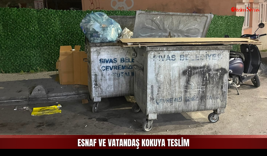 Sivas’ta Yanlış Park ve Koku İsyanı Giderek Büyüyor