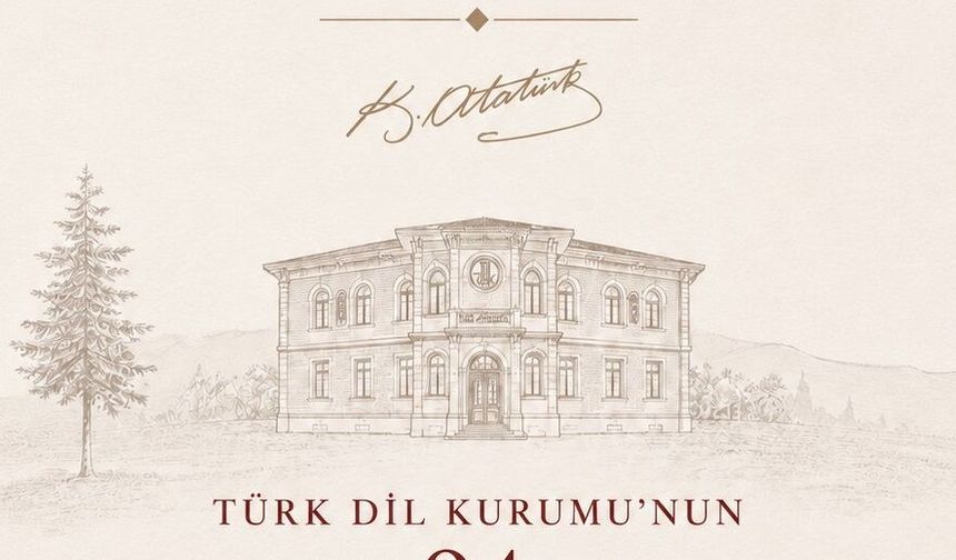 Sivas Valiliğinden TDK'nin 94. yılına özel paylaşım