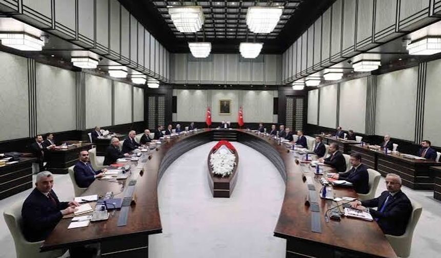 Cumhurbaşkanlığı Kabinesi toplandı