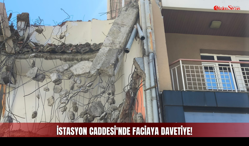 İstasyon Caddesi'nde faciaya davetiye!