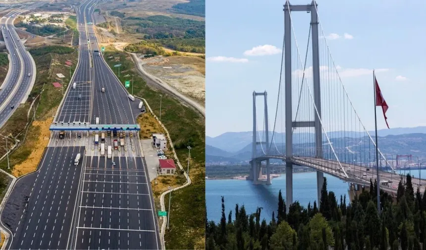 Köprü ve otoyol ücretlerinde değişikliğe gidildi