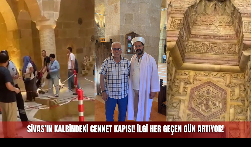 Sivas’ın Kalbindeki Cennet Kapısı! Divriği ulu Cami'ye İlgi Her Geçen Gün Artıyor!