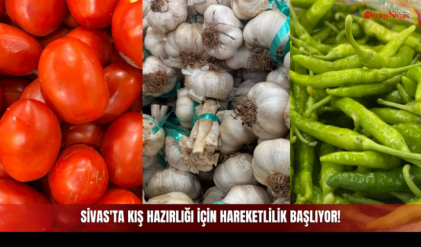 Sivas'ta Kış Hazırlığı İçin Hareketlilik Başlıyor!