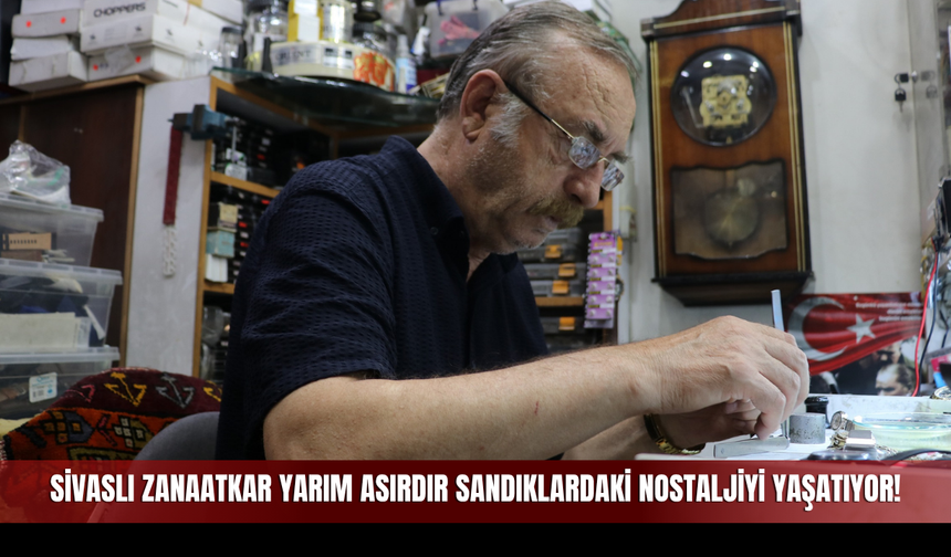 Sivaslı Zanaatkar Yarım Asırdır Sandıklardaki Nostaljiyi Yaşatıyor!