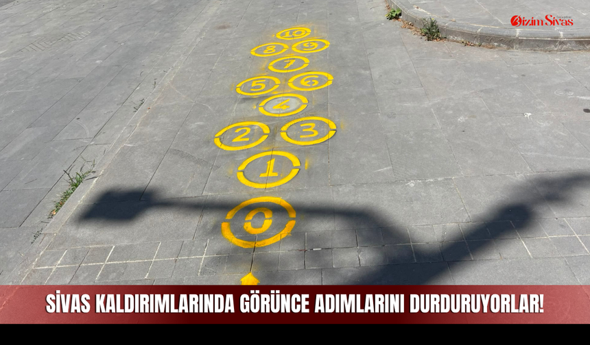 Sivas Kaldırımlarında Görünce Adımlarını Durduruyorlar!