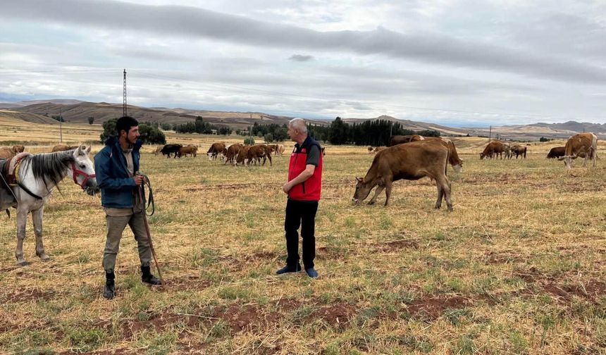 Sivas Tarım Müdürü'nden hayvancılık işletme ziyareti