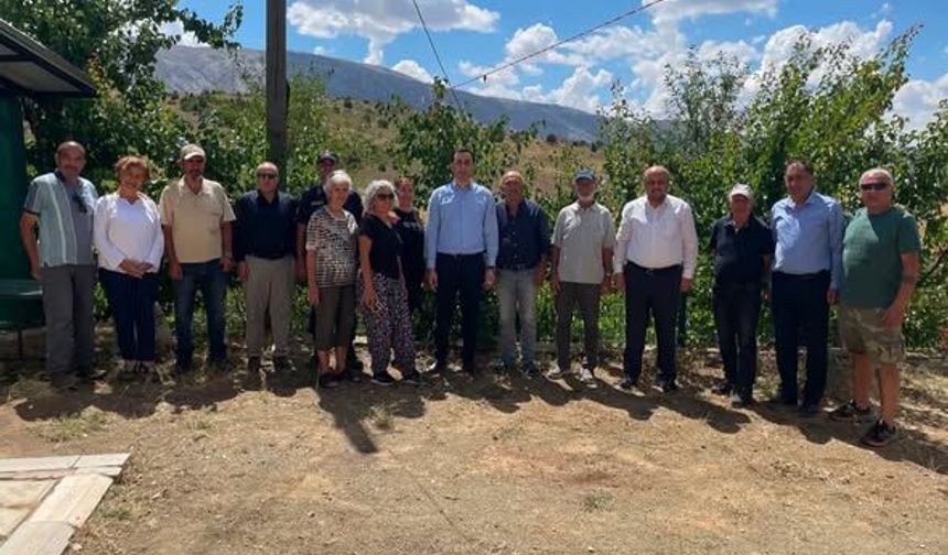 Ulaş Kaymakamı Avcı, köy ziyaretlerini sürdürüyor