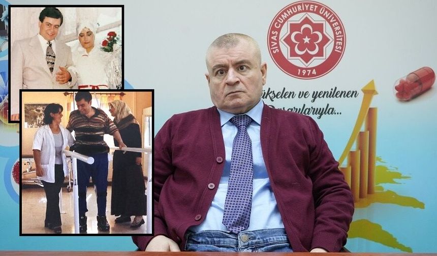 Tekerlekli sandalye başarıya engel olamadı!
