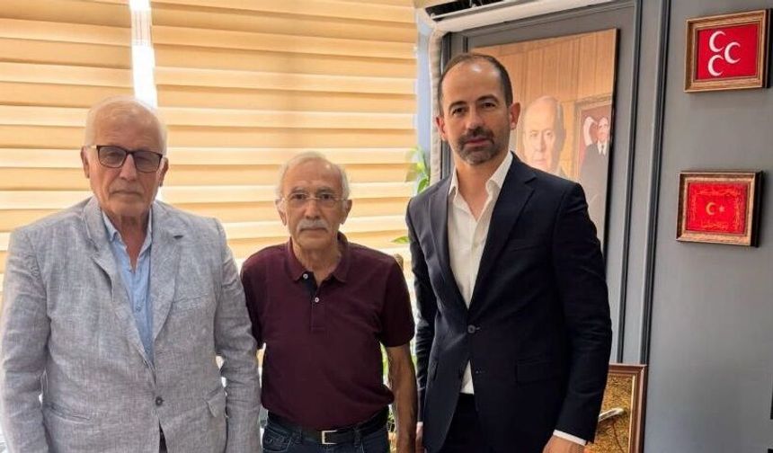 Hakan Uygun’a Muhsin Kaya'dan tebrik ziyareti
