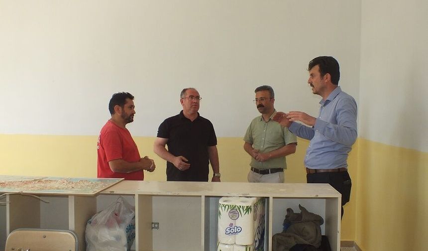 Ulaş'ta okullar yeni eğitim-öğretim dönemine hazırlanıyor