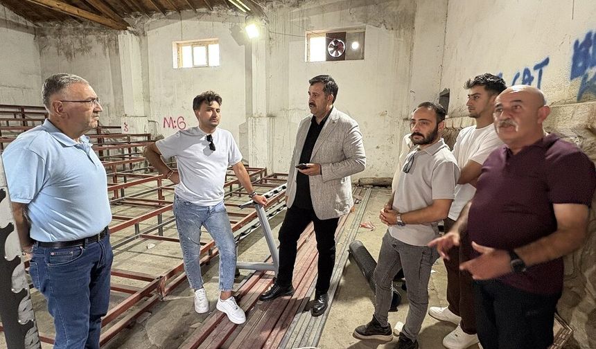 Suşehri'nde eski depolar kütüphane oluyor