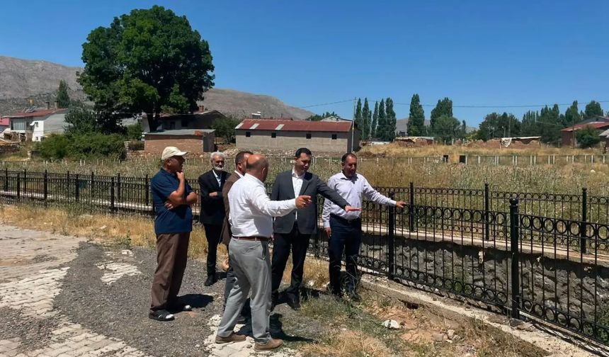 Ulaş Eskikarahisar köyü deresinde inceleme