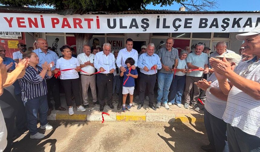Sivas Milletvekili Karasu, Ulaş parti binasını açtı