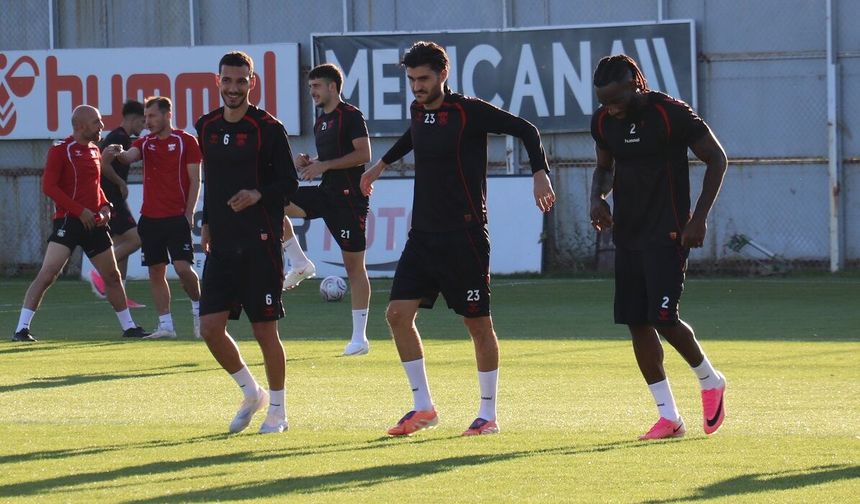 Sivasspor'da Manisa hazırlığına devam
