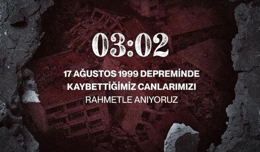 27 yıl önce yaşanan felaketi unutmadık!