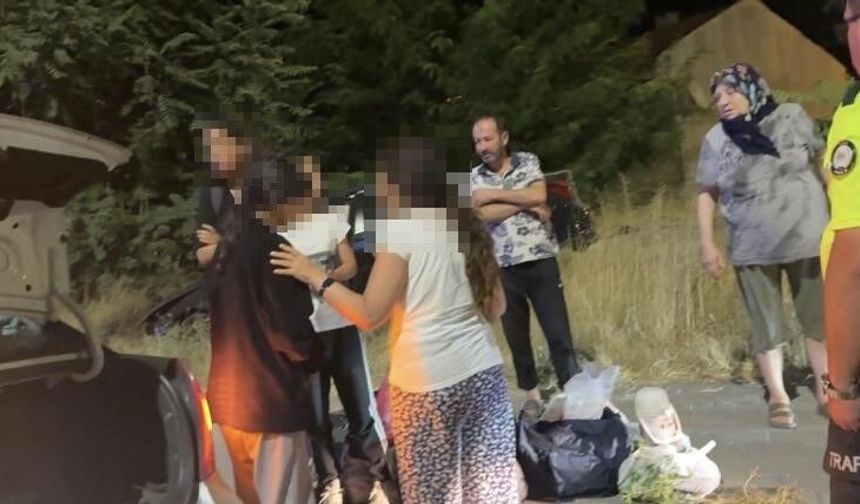 Sivas'tan Bursa'ya giderken kaza yaptılar, yaşananlar dikkat çekti!