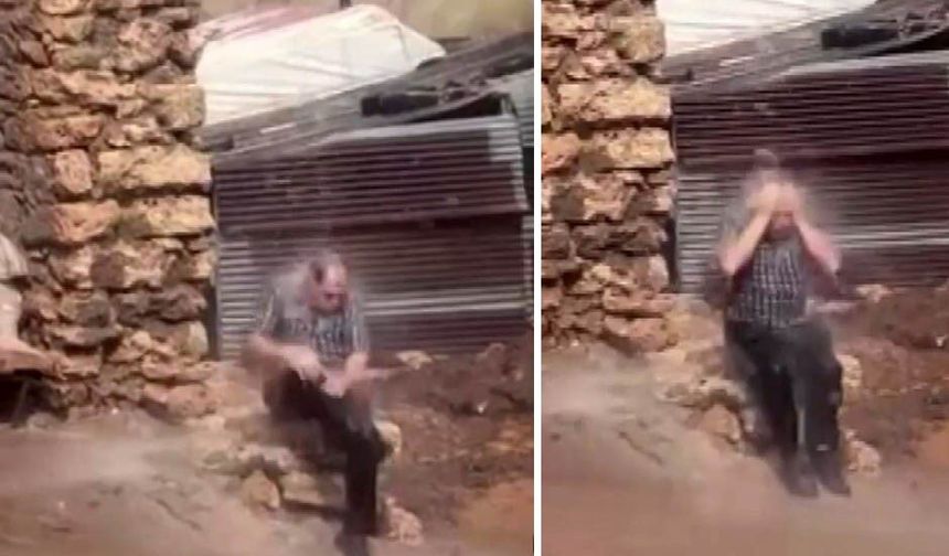 Sivas'ta yağmur suyunda yıkandı!