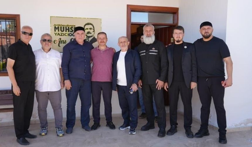 Çeçenistan Cumhuriyeti'nden Yazıcıoğlu'nun hatırasına vefa