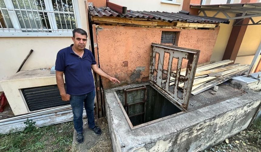Namaz için okulda kaldı, yavru kedinin kurtulmasına vesile oldu