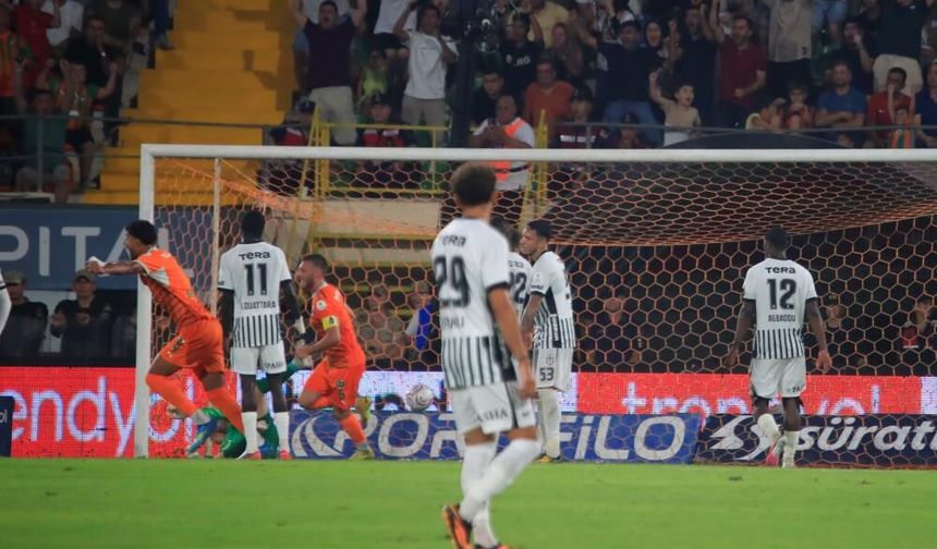 Alanyaspor’dan Beşiktaş’a Evinde Şok!