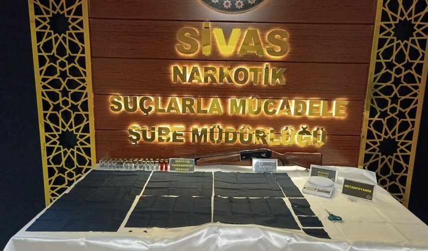 Sivas’ta Narkotik Operasyonu: 3 kişi tutuklandı