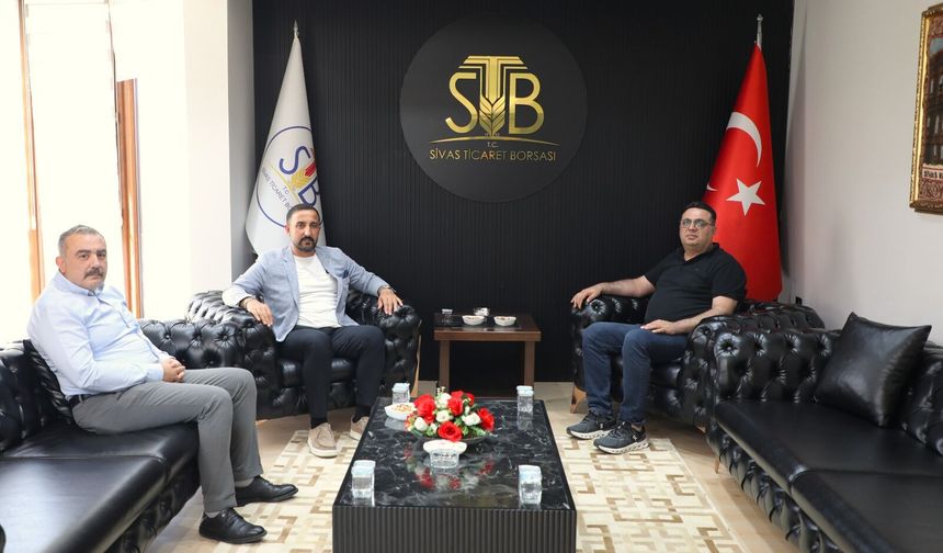 Sivas Ticaret Borsası'na ALDER'den ziyaret