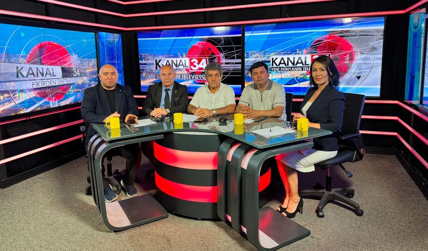 Kanal 34’te Tarihi Buluşma! Türk Dünyası Medyası Geleceğini Konuştu