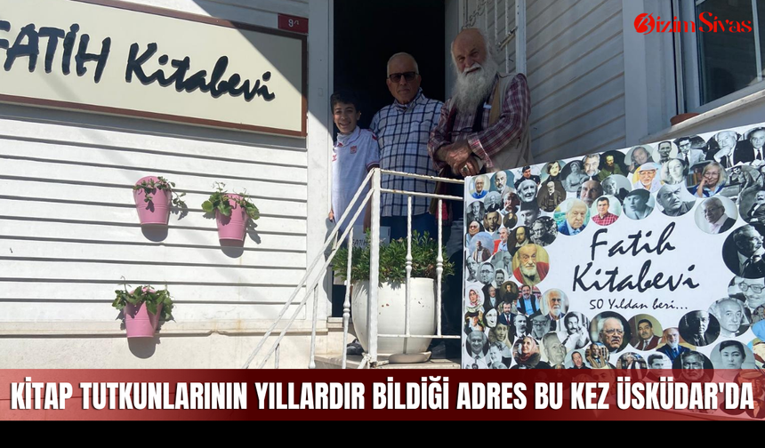 Kitap tutkunlarının yıllardır bildiği adres bu kez Üsküdar'da