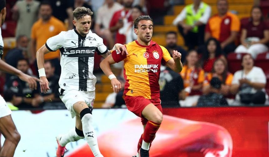 Galatasaray'da Rennes Mesaisi Gollü Geçti!