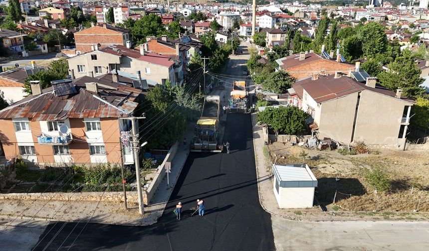 Sivas'ta Bir Sokak Daha Yenilendi!