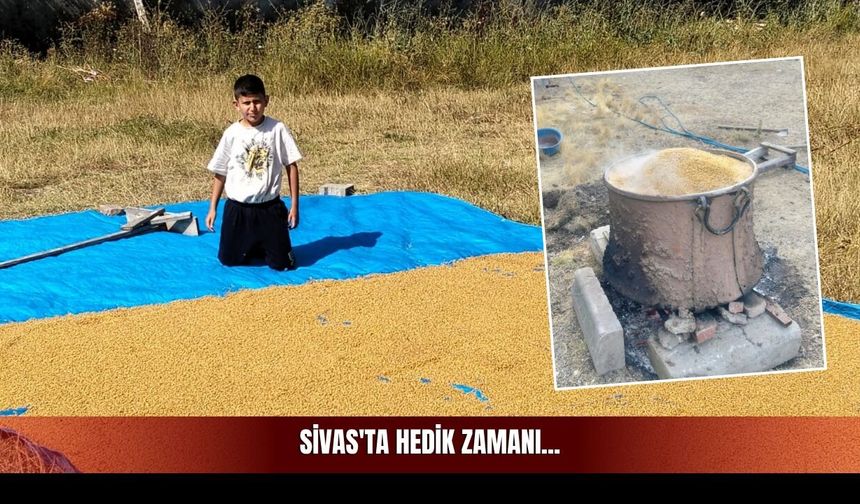 Sivas'ta hedik zamanı...