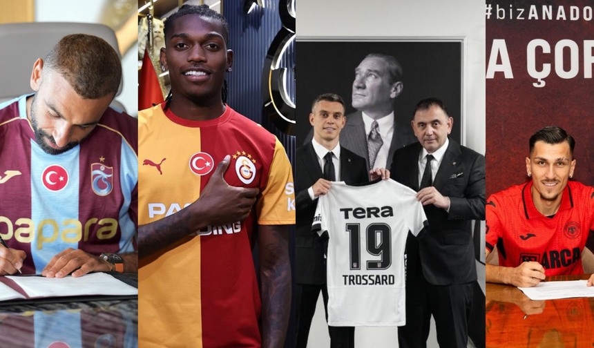 Süper Lig'de Çılgın Yaz Dönemi Resmen Kapandı! Tam 202 İmza ve Rekor Bonservisler!