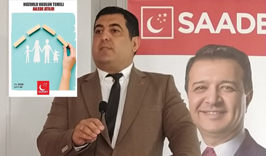 Tokgöz: Huzurlu Okulun Temeli Ailede Atılır