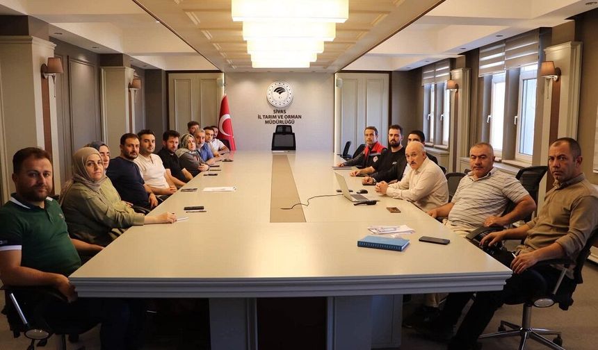 Sivas'ta kesimhane sektörü ile toplantı yapıldı