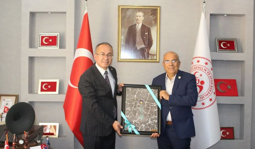 Türkiye Atıcılık Federasyonu Başkanı'ndan Sivas ziyareti