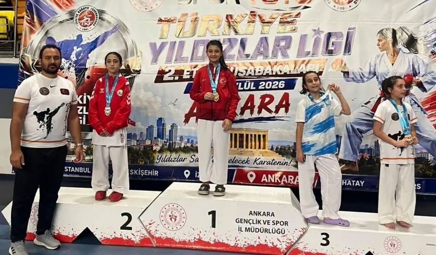 Sivaslı Karatecilerden Türkiye Yıldızlar Karate Ligi’nde 6 Madalya