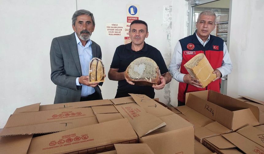 Sivas'ta Bal Üretim ve Paketleme Tesisine ziyaret