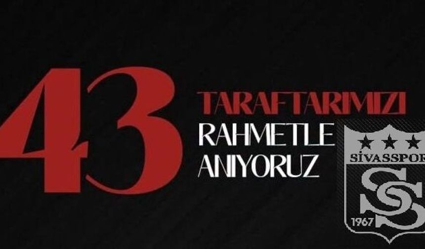Sivasspor 59 yıl önceki acı günü andı