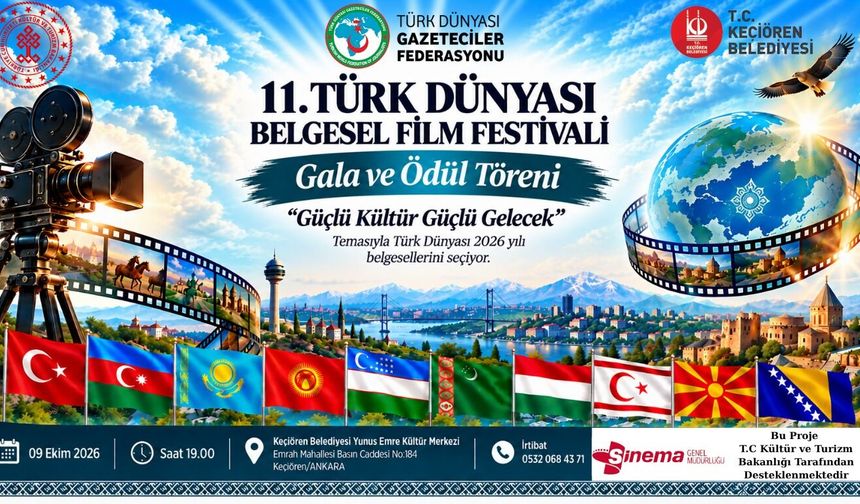 Türk Dünyası 2026 yılı belgesel filmleri seçilecek