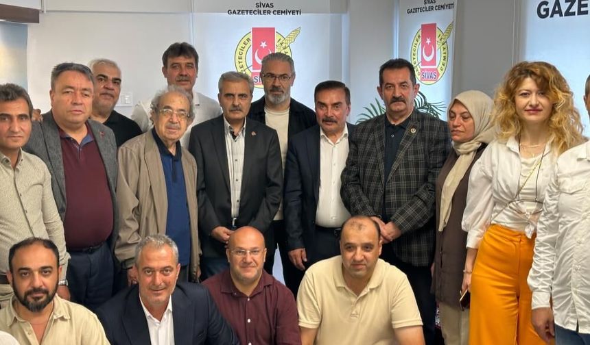 Sivas Gazeteciler Cemiyeti’nde Yeni Dönem
