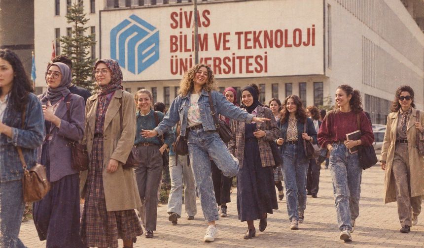 SBTÜ'de 80'ler akımına katıldı
